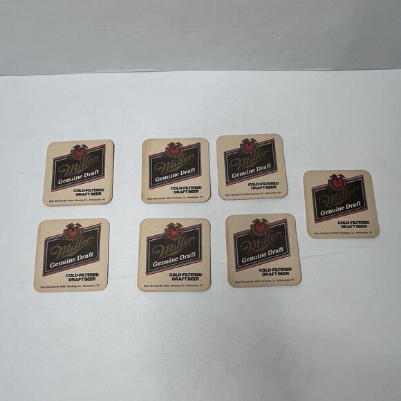 Lot of 35 Vintage Paper/Cardboard Beer Coasters Collection Variety - Picture 3 of 7